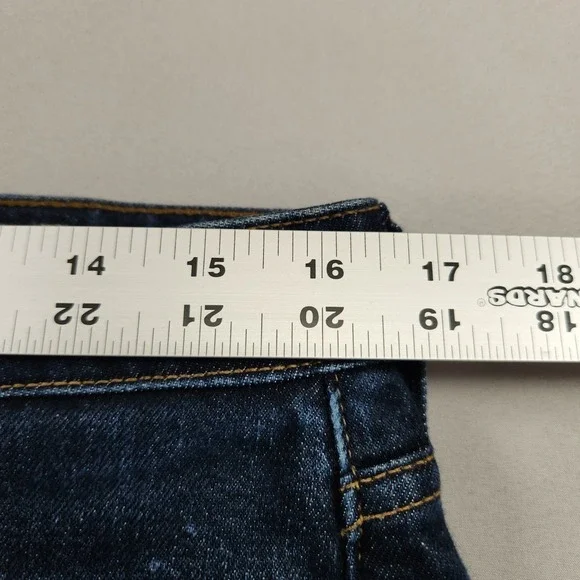 Aviator Mens Jeans Best Travel Stretch Size 32 (32x27) Blue Denim - Picture 6 of 10